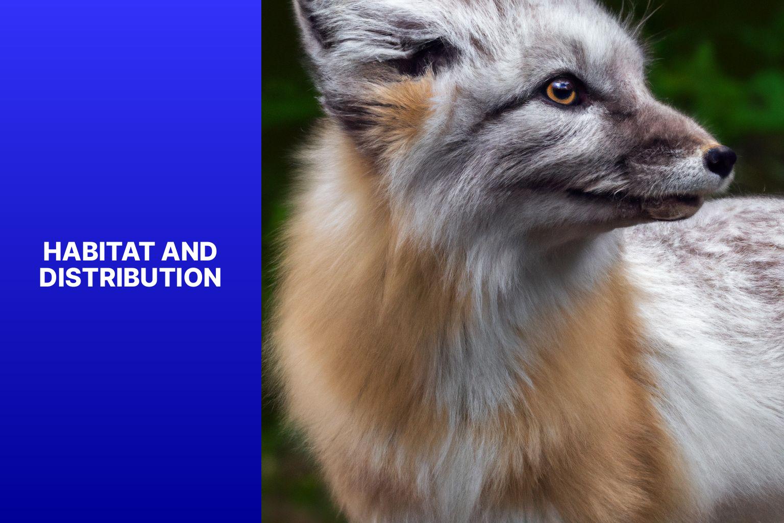 Habitat and Distribution - Pale Fox Images 