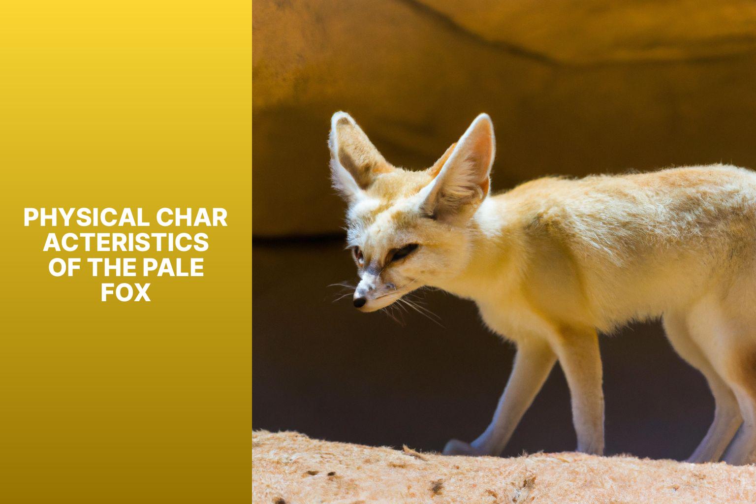 Physical Characteristics of the Pale Fox - Pale Fox Images 