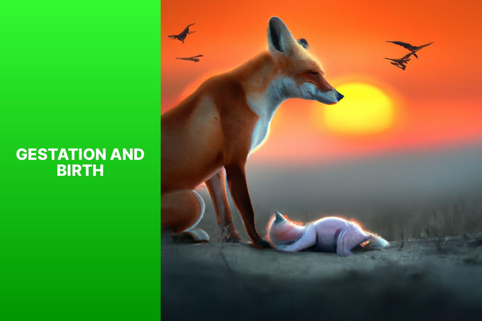 Gestation and Birth - Pale Fox Reproduction 