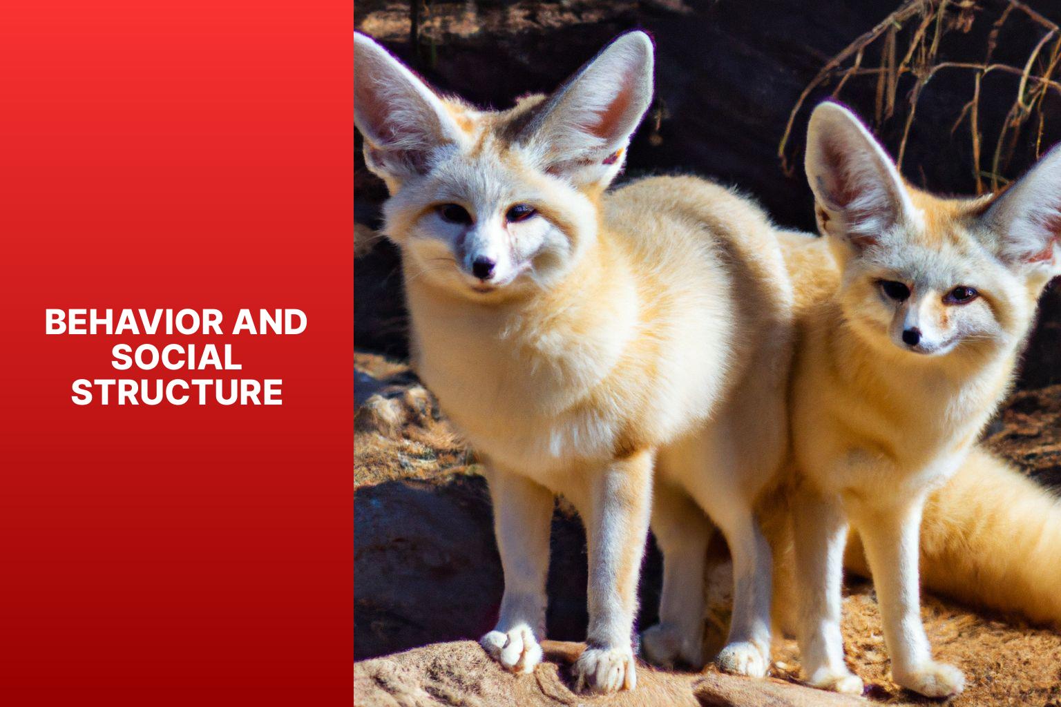 Behavior and Social Structure - Pale Fox vs Fennec Fox 