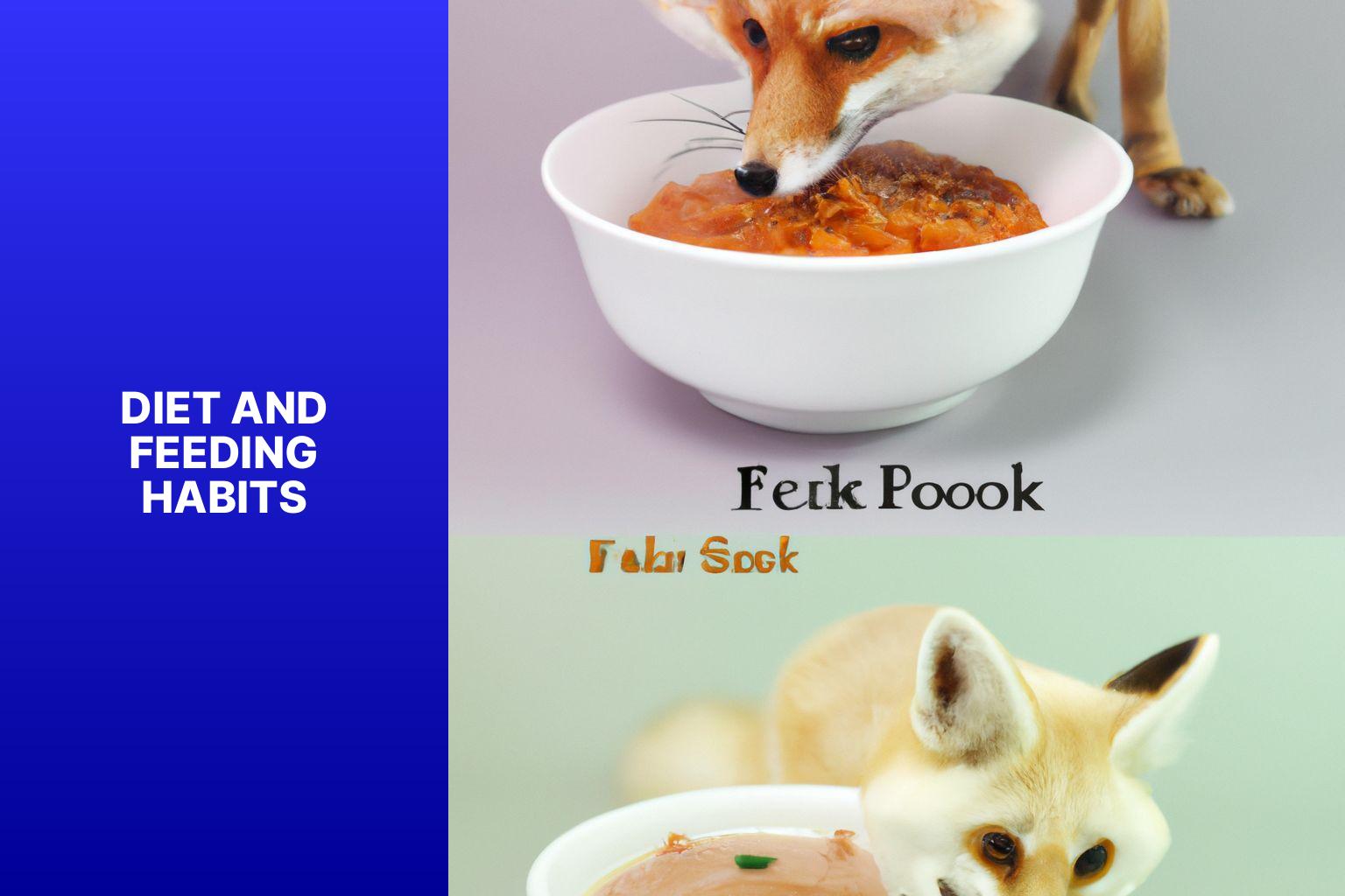 Diet and Feeding Habits - Pale Fox vs Fennec Fox 