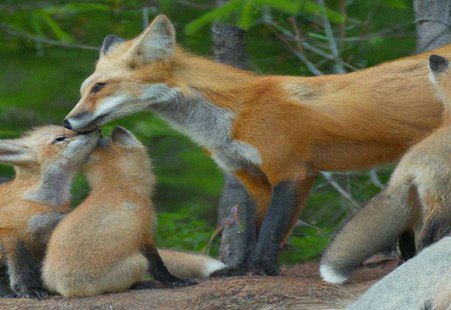 Reproduction and Parenting Behavior of Red Foxes - Red Fox Behavior 
