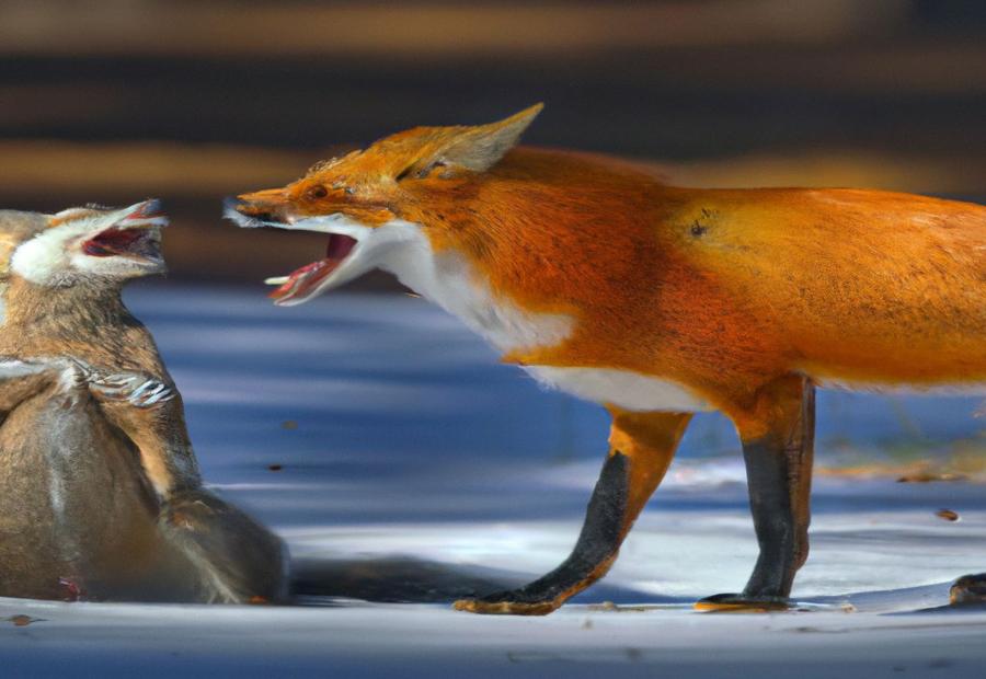 Interaction and Competition - Red Fox vs Coyote 