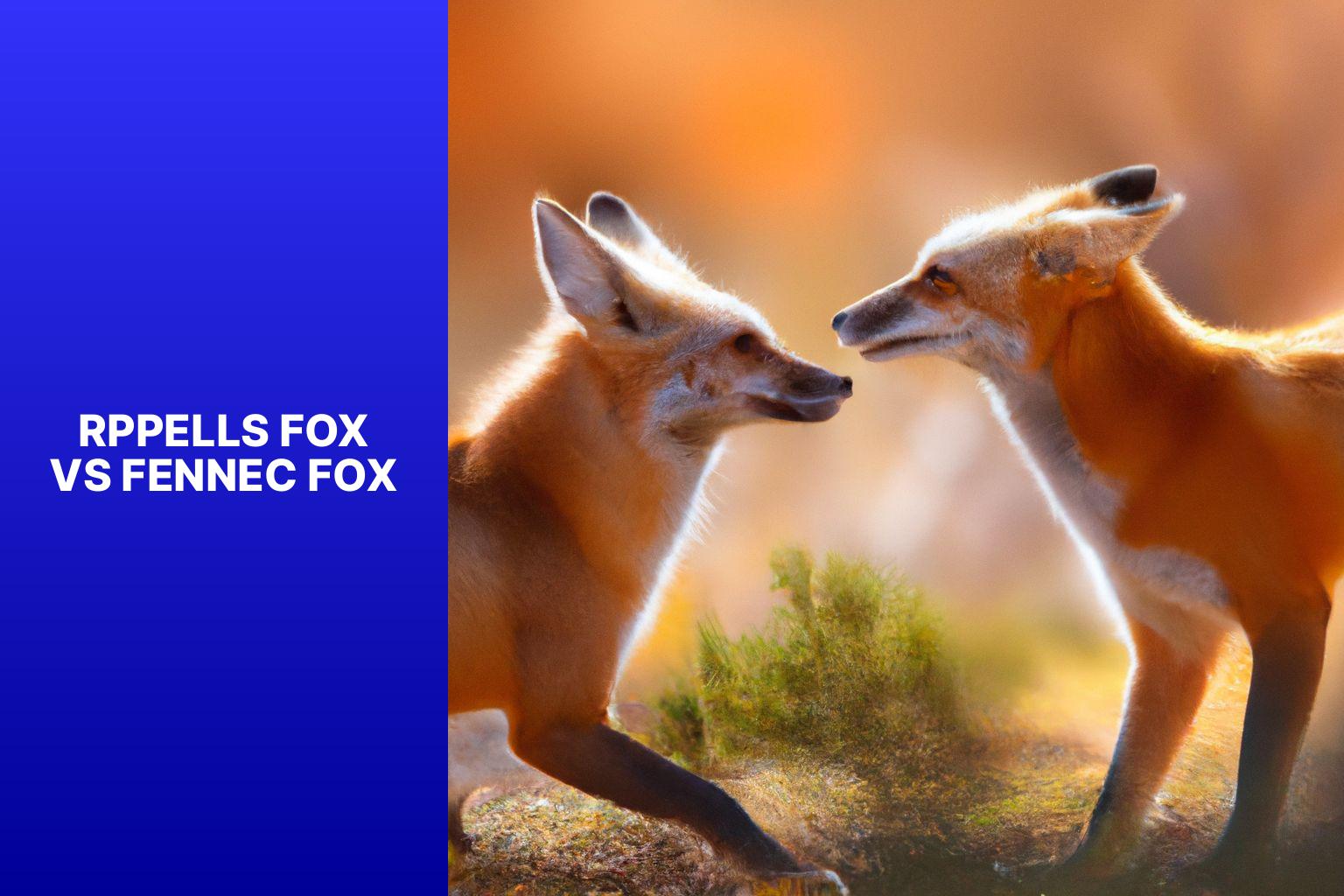 Understanding the Differences: Rüppell’s Fox vs Fennec Fox - A