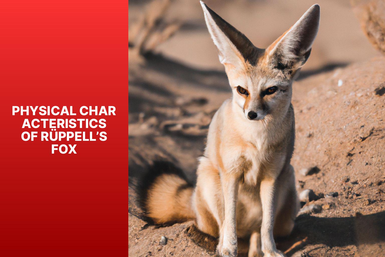 Physical Characteristics of R ppell s Fox - R ppell s Fox Facts 