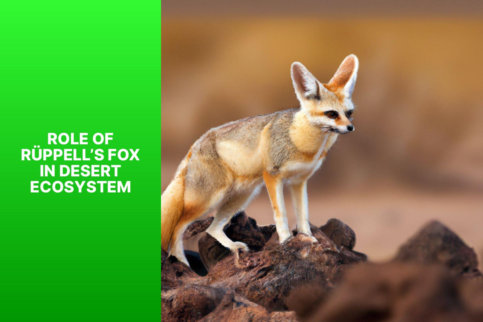 Role of R ppell s Fox in Desert Ecosystem - R ppell s Fox in Desert Ecosystem 