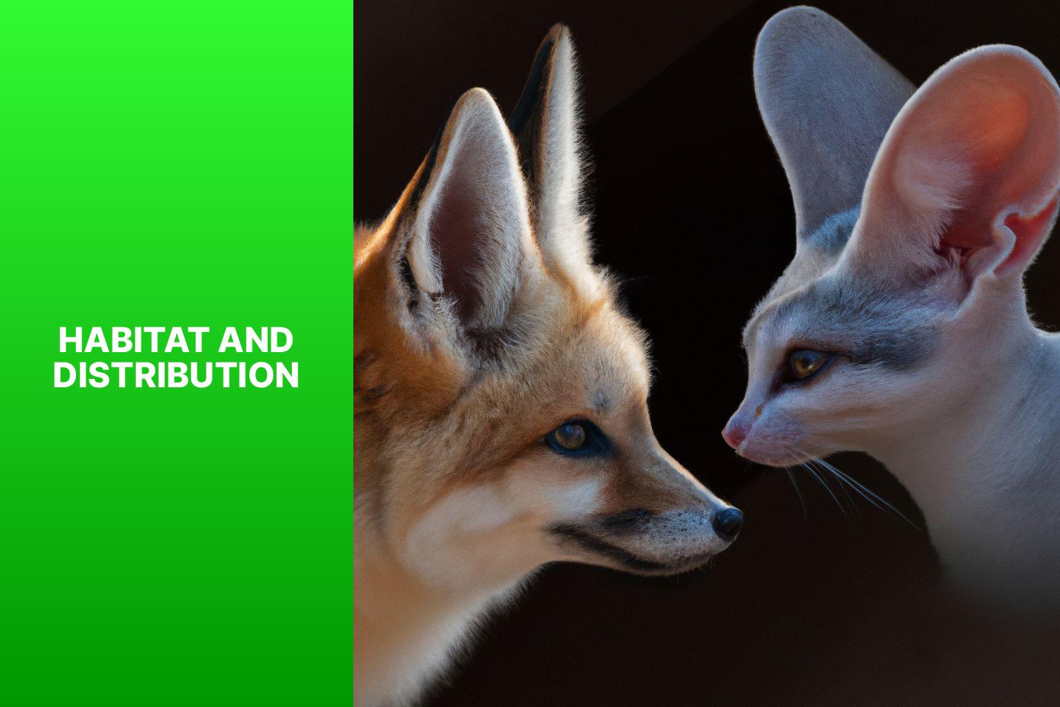 Habitat and Distribution - R ppell s Fox vs Fennec Fox 