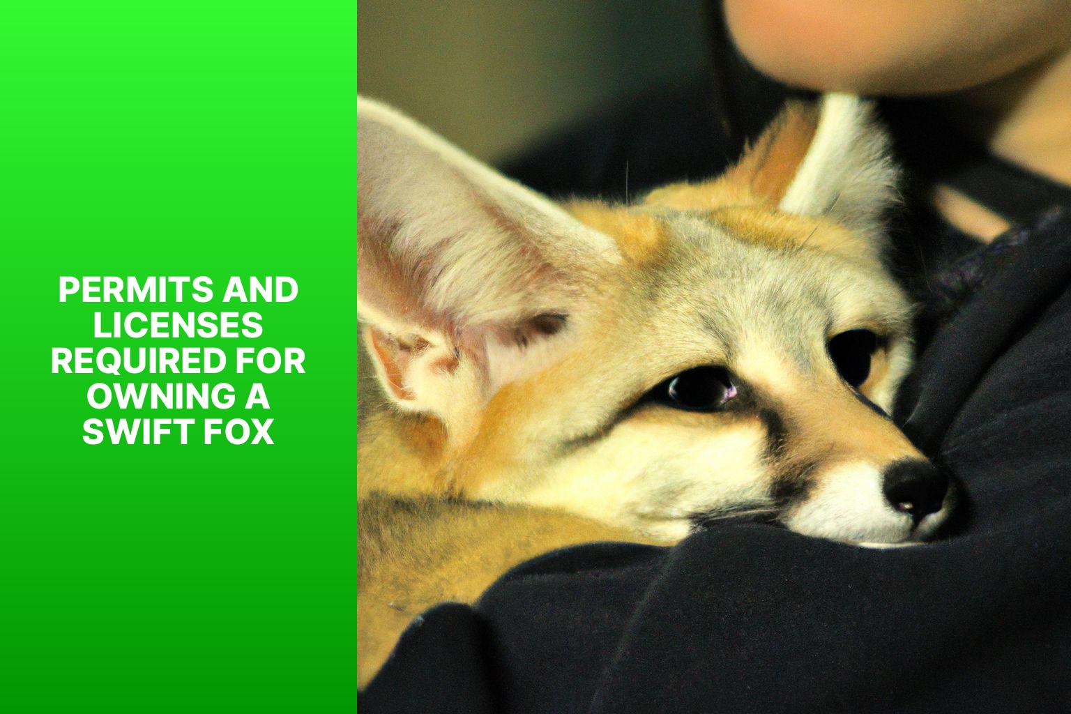 Permits and Licenses Required for Owning a Swift Fox - Swift Fox Pet Legality 