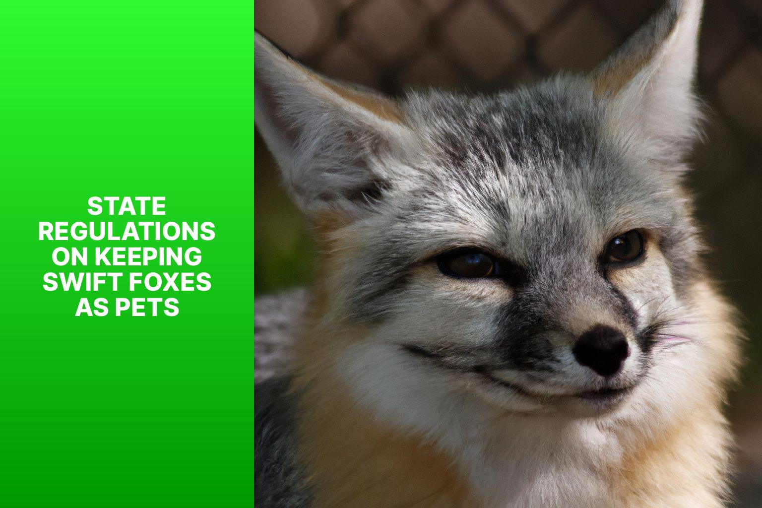 State Regulations on Keeping Swift Foxes as Pets - Swift Fox Pet Legality 