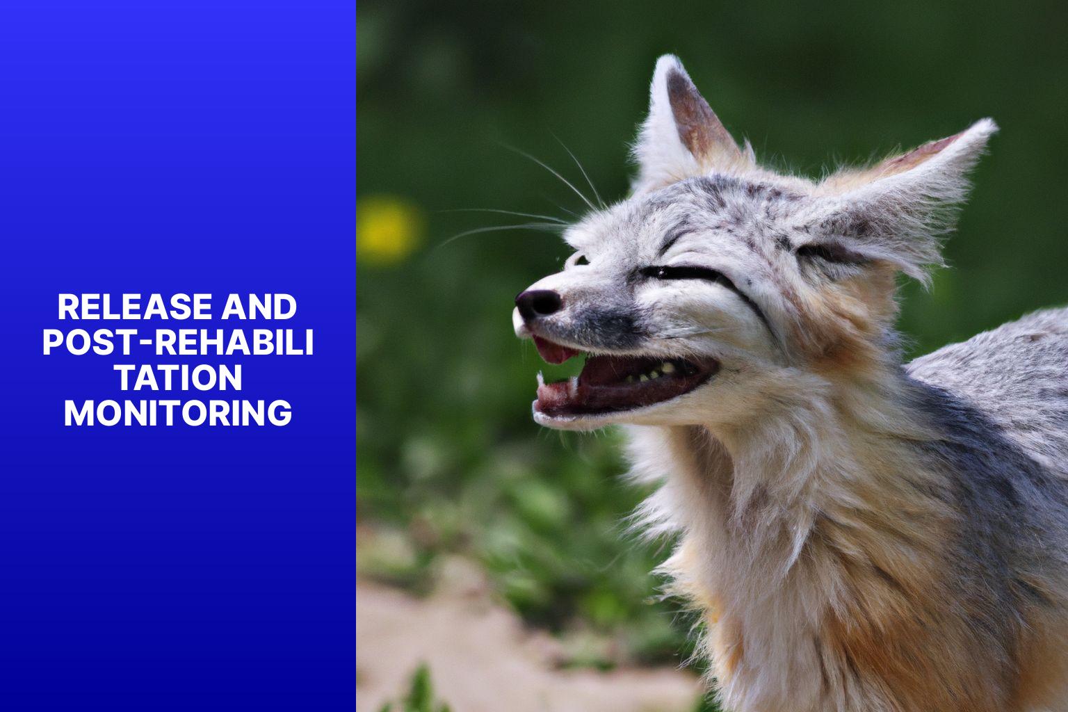 Release and Post-Rehabilitation Monitoring - Swift Fox Rescue and Rehabilitation 