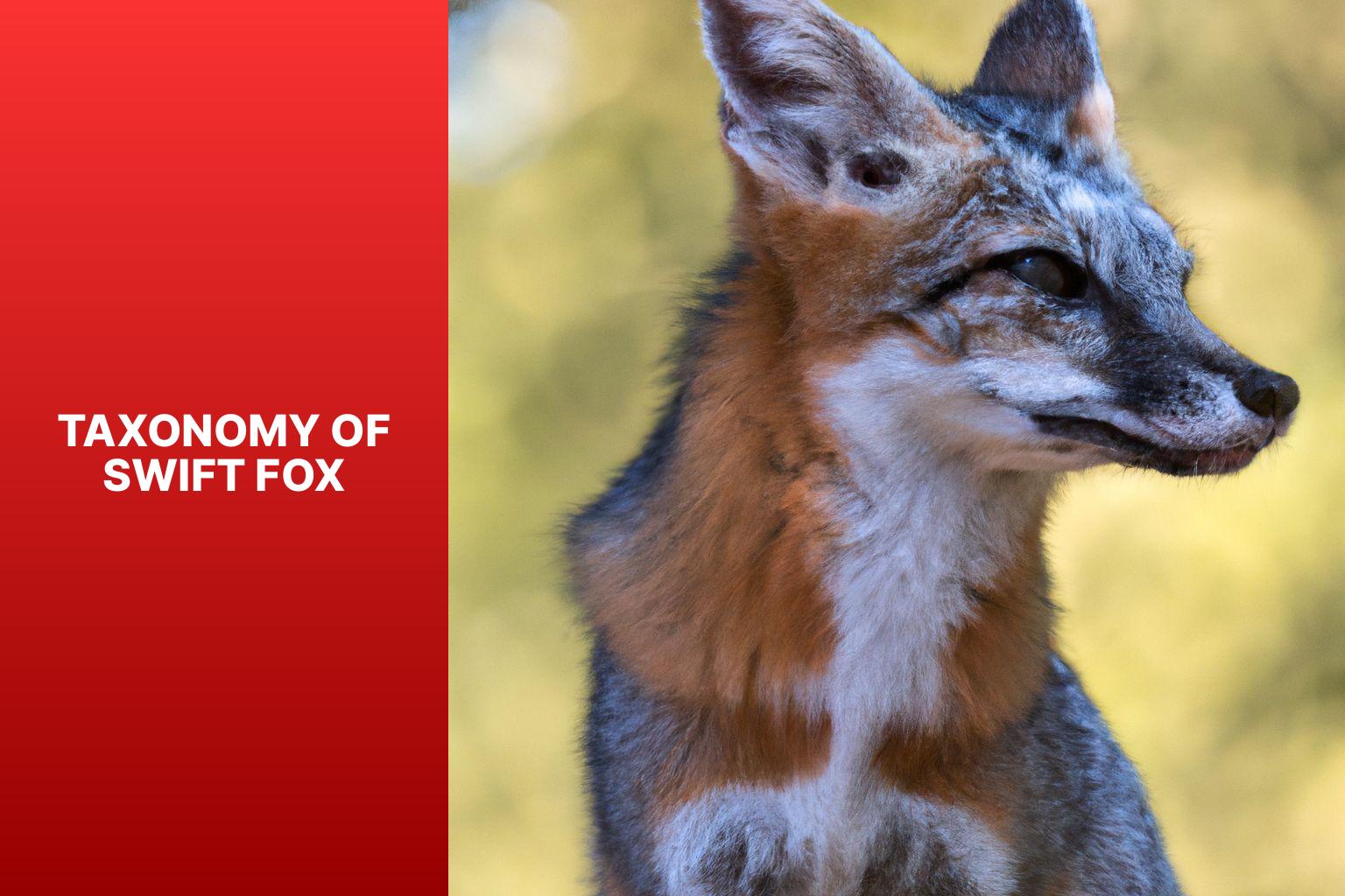 Taxonomy of Swift Fox - Swift Fox Taxonomy 