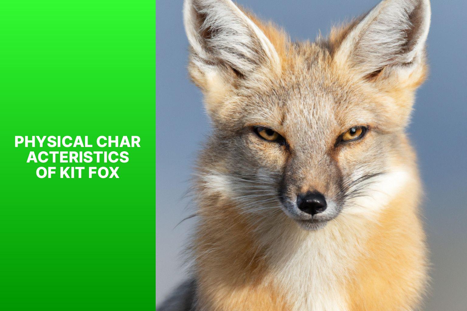 Physical Characteristics of Kit Fox - Swift Fox vs Kit Fox 