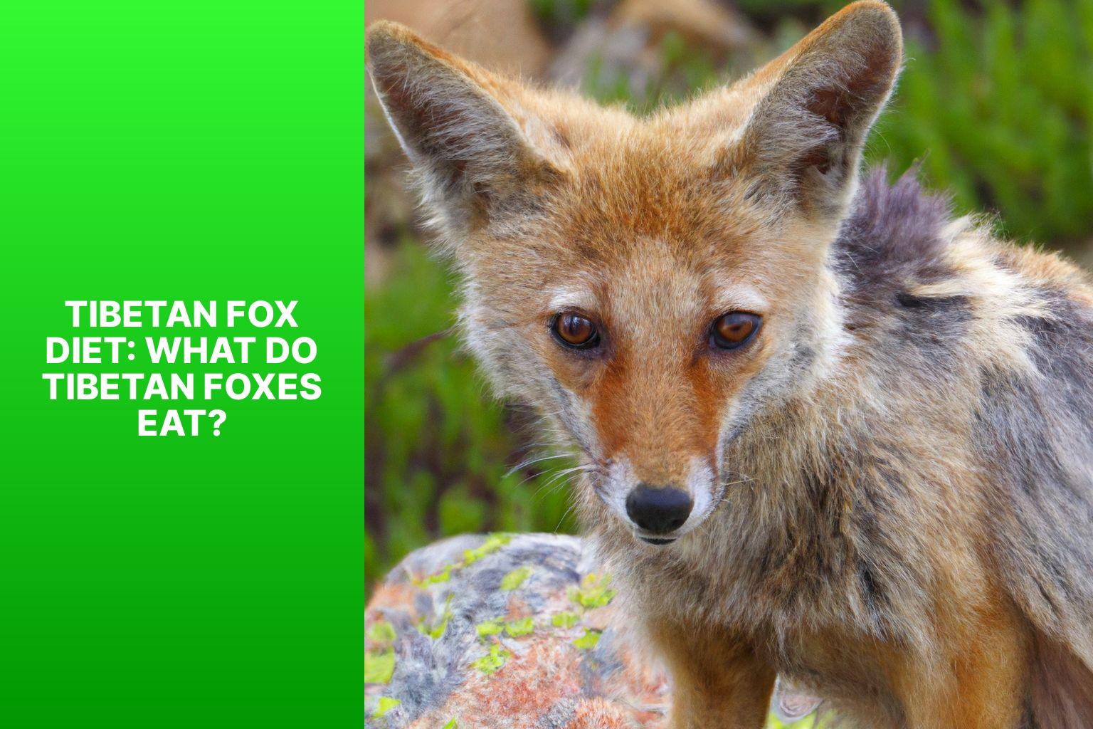 Tibetan Fox Diet: What Do Tibetan Foxes Eat? - Tibetan Fox diet 