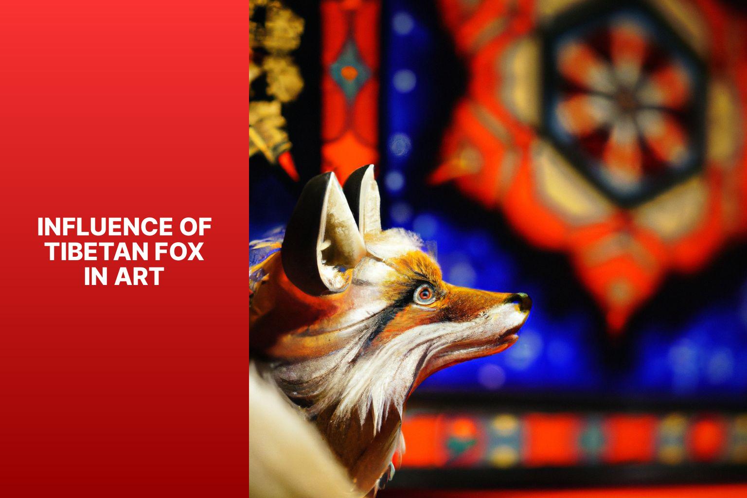 Influence of Tibetan Fox in Art - Tibetan Fox in art 