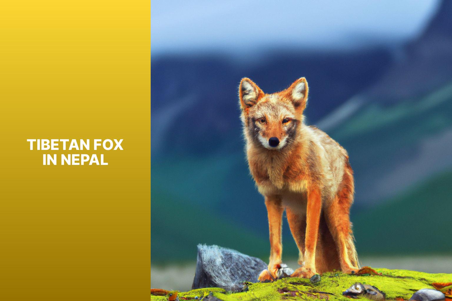 Exploring the unique presence of Tibetan Fox in Nepal: A wildlife