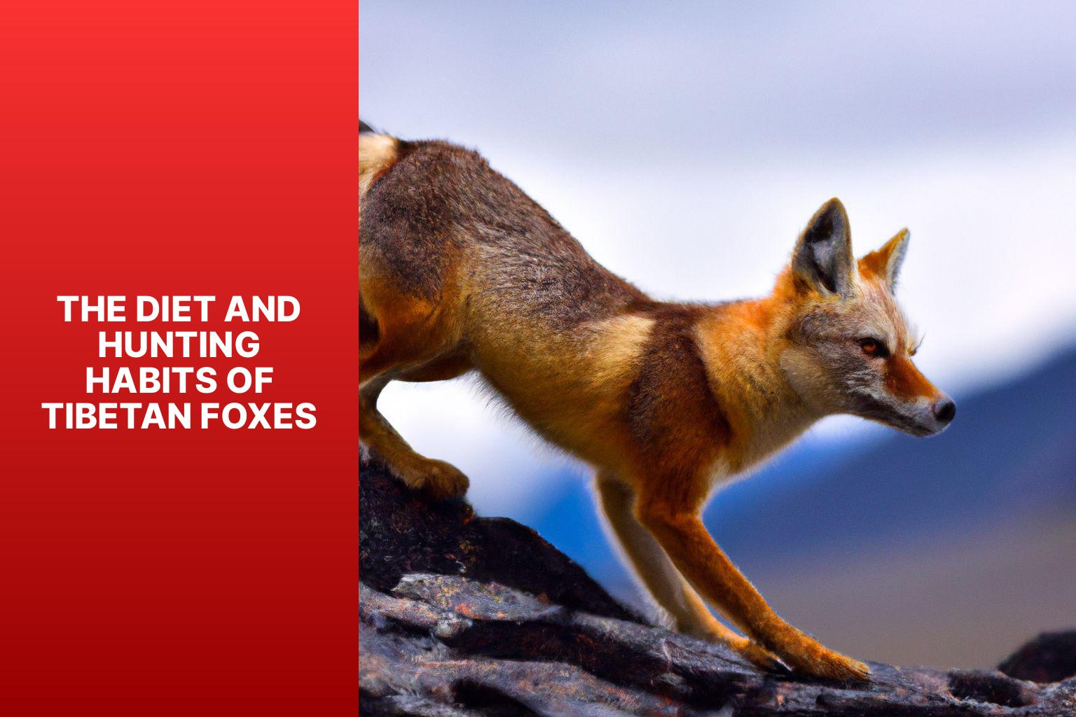 The Diet and Hunting Habits of Tibetan Foxes - Tibetan Fox unique features 