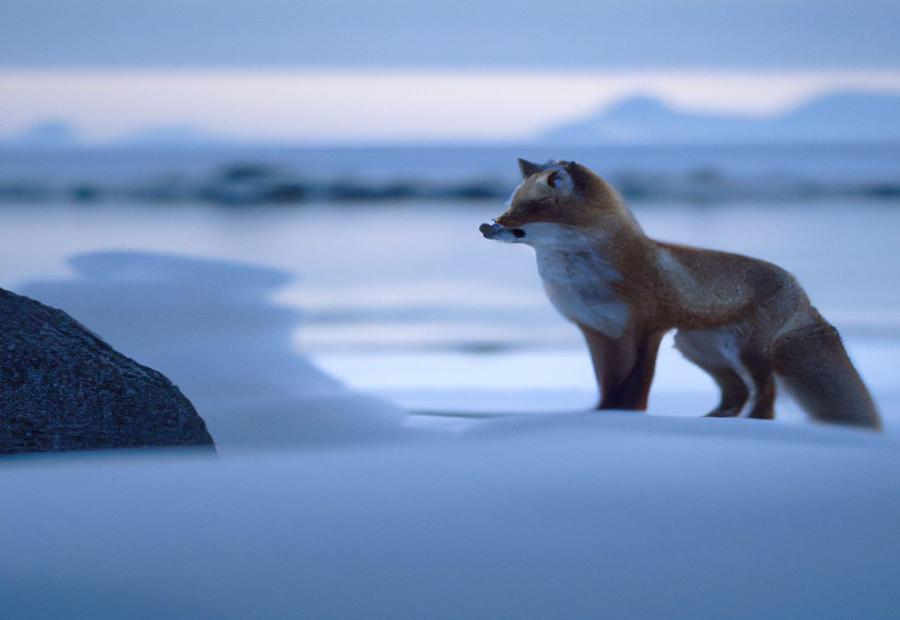 Behavior and Adaptations of Vulpes Cana - Vulpes Cana in Amundsen Sea 