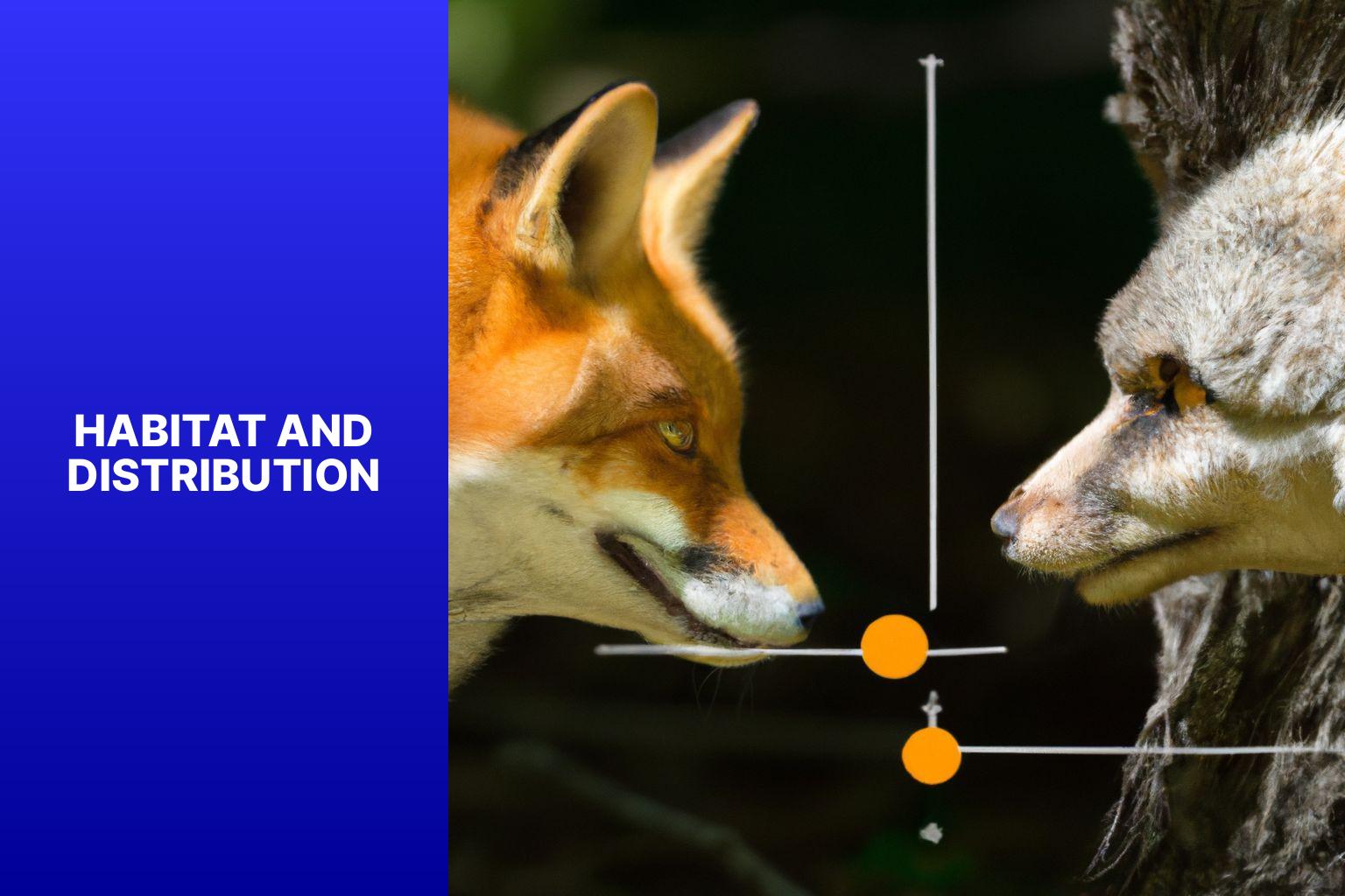 Habitat and Distribution - Vulpes Corsac vs Red Fox 