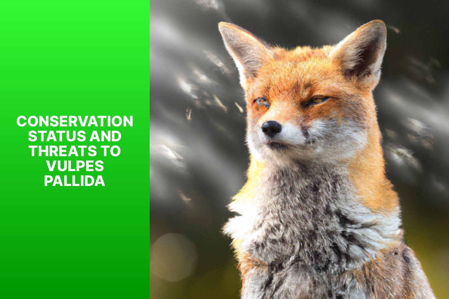 Conservation Status and Threats to Vulpes Pallida - Vulpes Pallida Research 