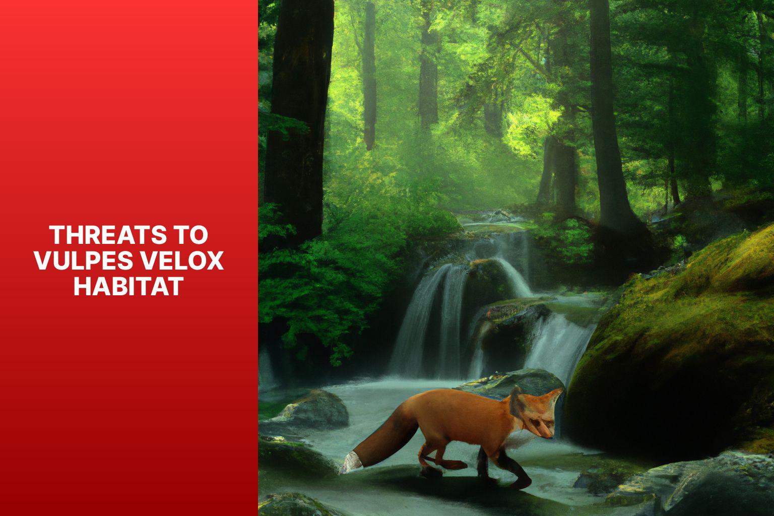 Threats to Vulpes Velox Habitat - Vulpes Velox Habitat 